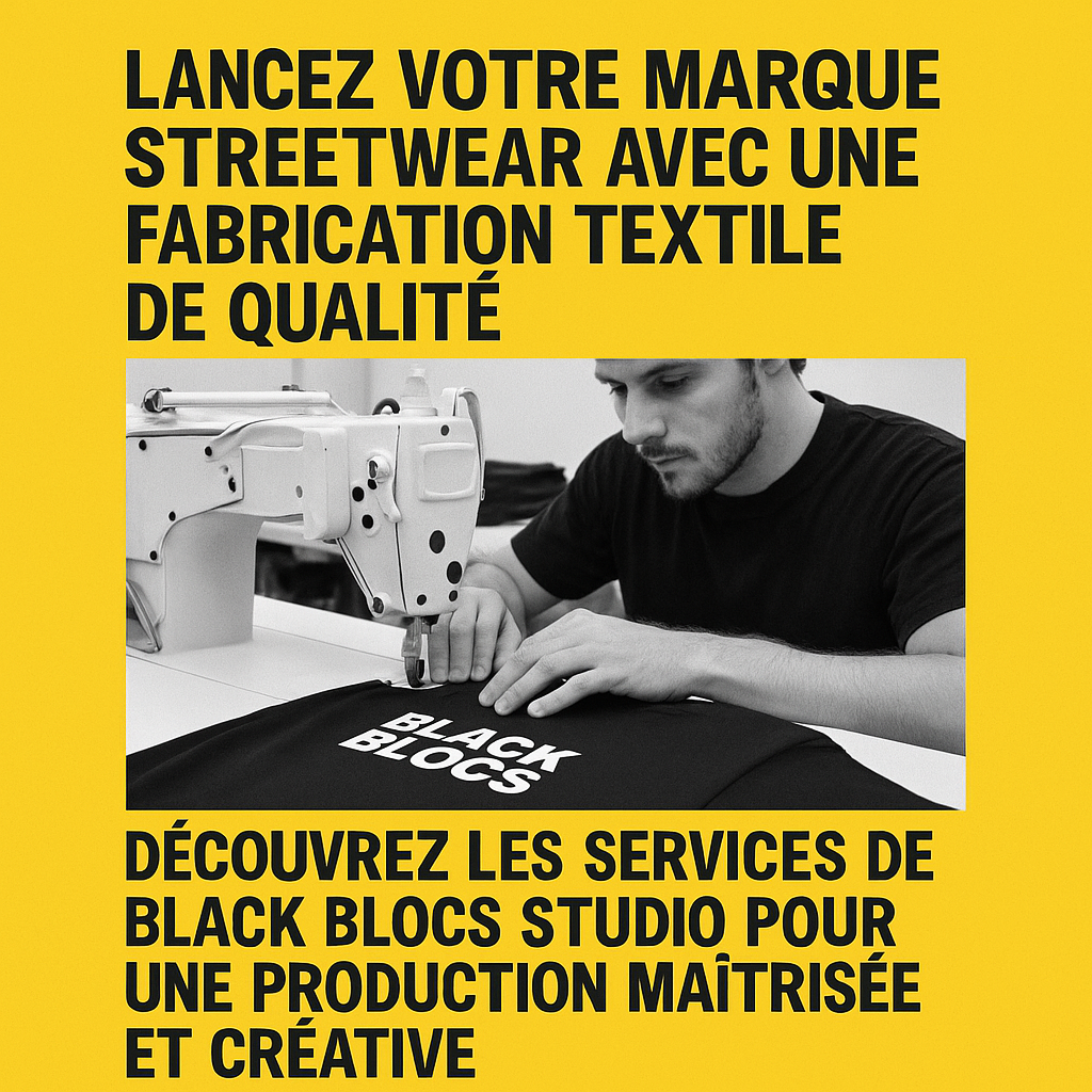 Fabrication textile streetwear : construire une marque solide dès la production